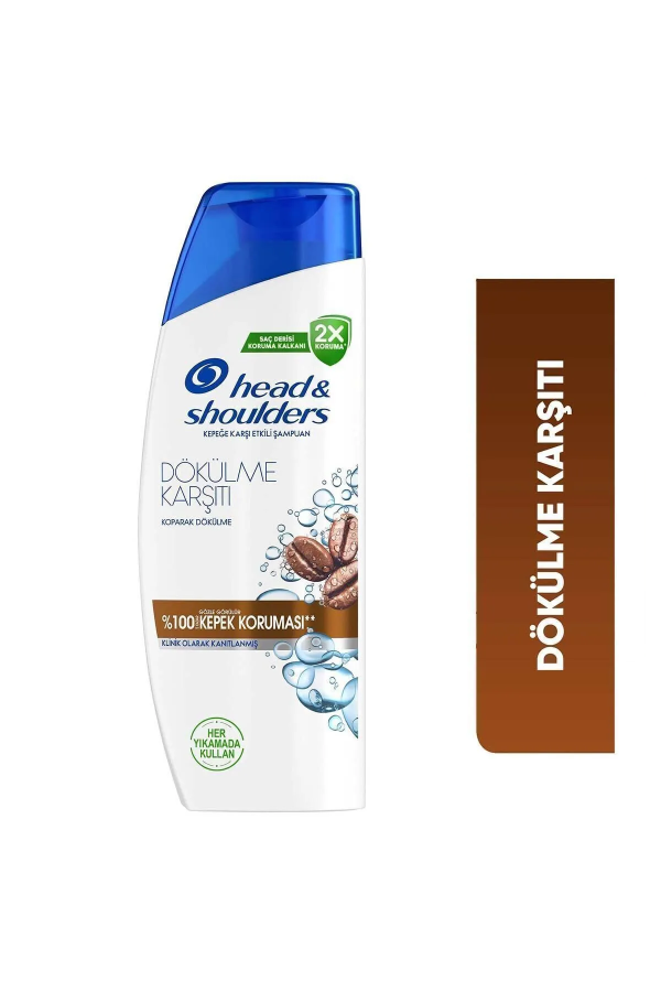 شامپو ضد شوره و ضد ریزش قهوه هد اند شولدرز حاوی کافئین 330 میل | head & shoulders